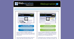 Desktop Screenshot of mywebspiration.com